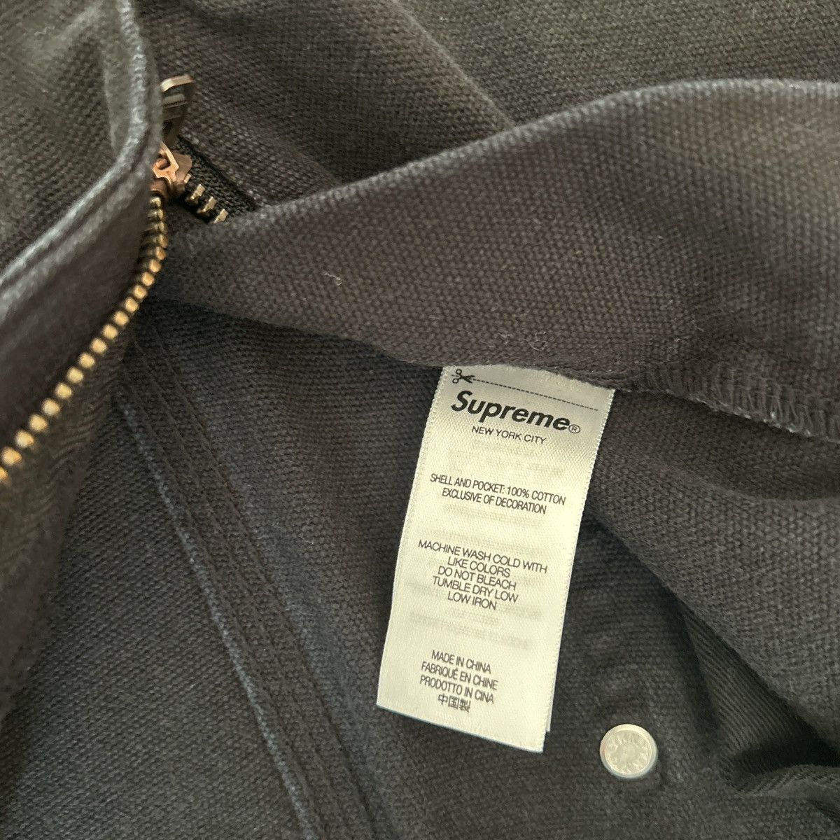 Supreme Supreme Double Knee Painter Jean Black Size US 30 / EU 46 - 3 Thumbnail