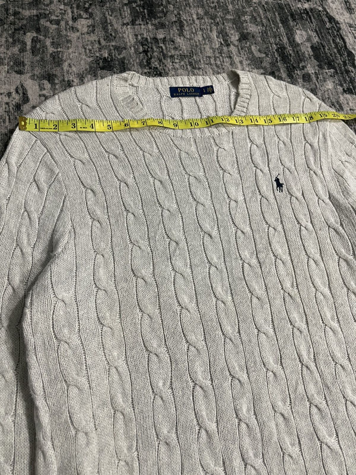 Polo Ralph Lauren Polo Ralph Lauren Cable Knit Sweater Size US L / EU 52-54 / 3 - 14 Thumbnail