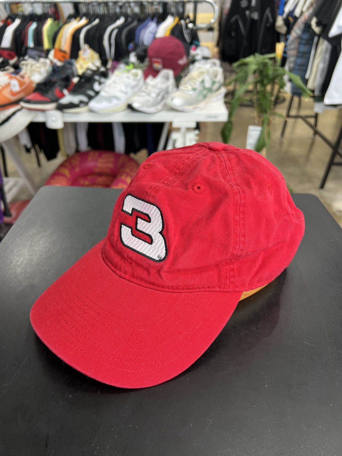 NASCAR × Vintage Vintage NASCAR Dale Earnhardt 3 Hat Size ONE SIZE - 1 Thumbnail