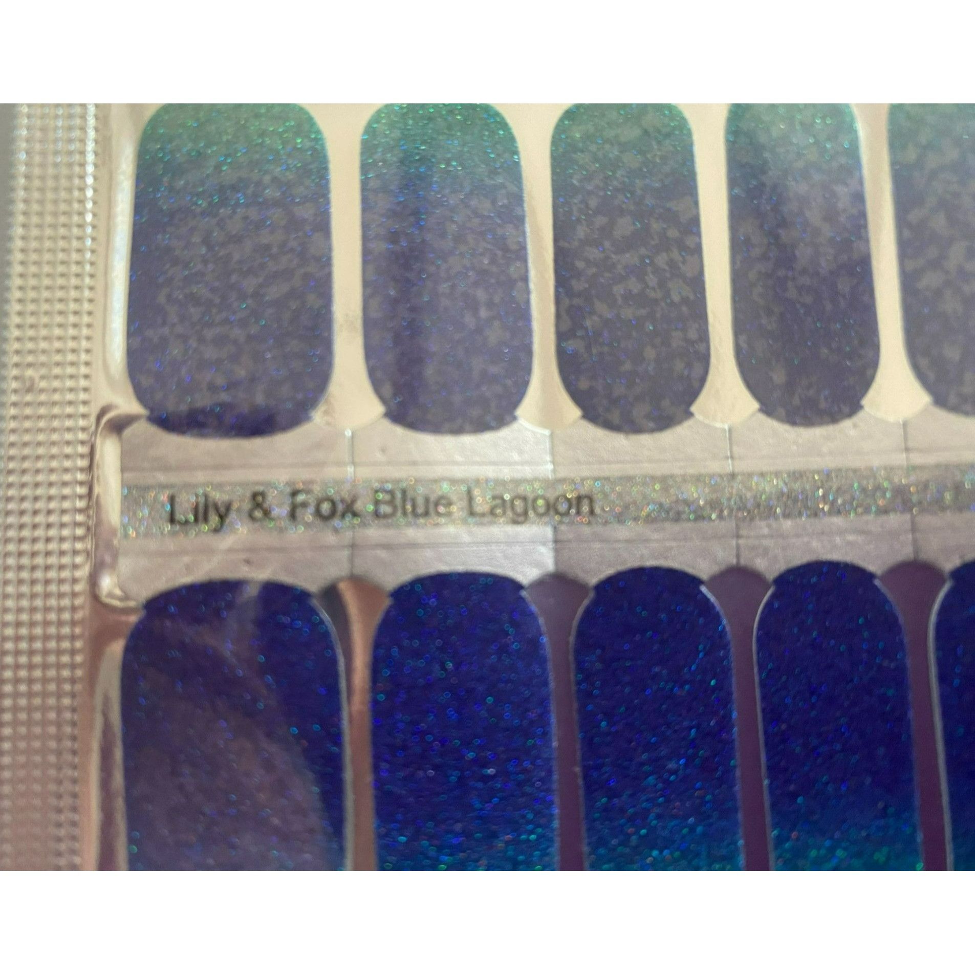 Other Lily & Fox Nail Wraps Variety Pack 2 Blue Lagoon & 1 Abstrac Size ONE SIZE - 3 Thumbnail