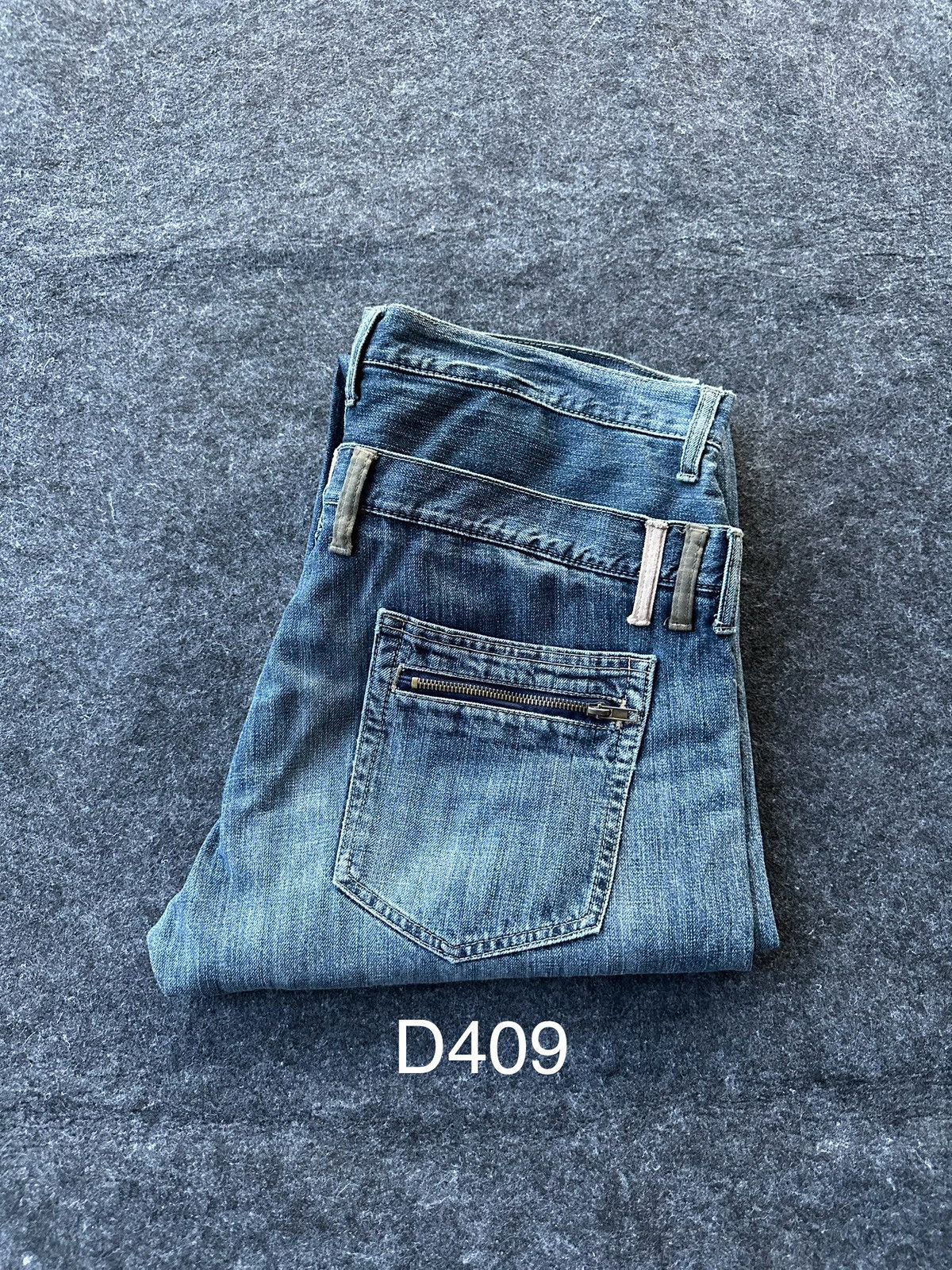 If Six Was Nine × PPFM Double Waist Unbrand Japan Paint Dirty Style D409 Size US 34 / EU 50 - 16 Thumbnail