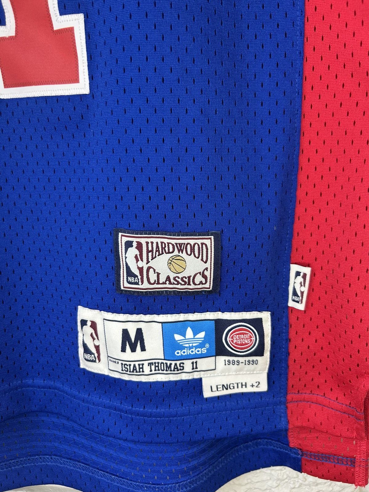 Adidas Adidas Detroit Pistons Hardwood Classics Isiah Thomas Jersey Size US M / EU 48-50 / 2 - 3 Thumbnail