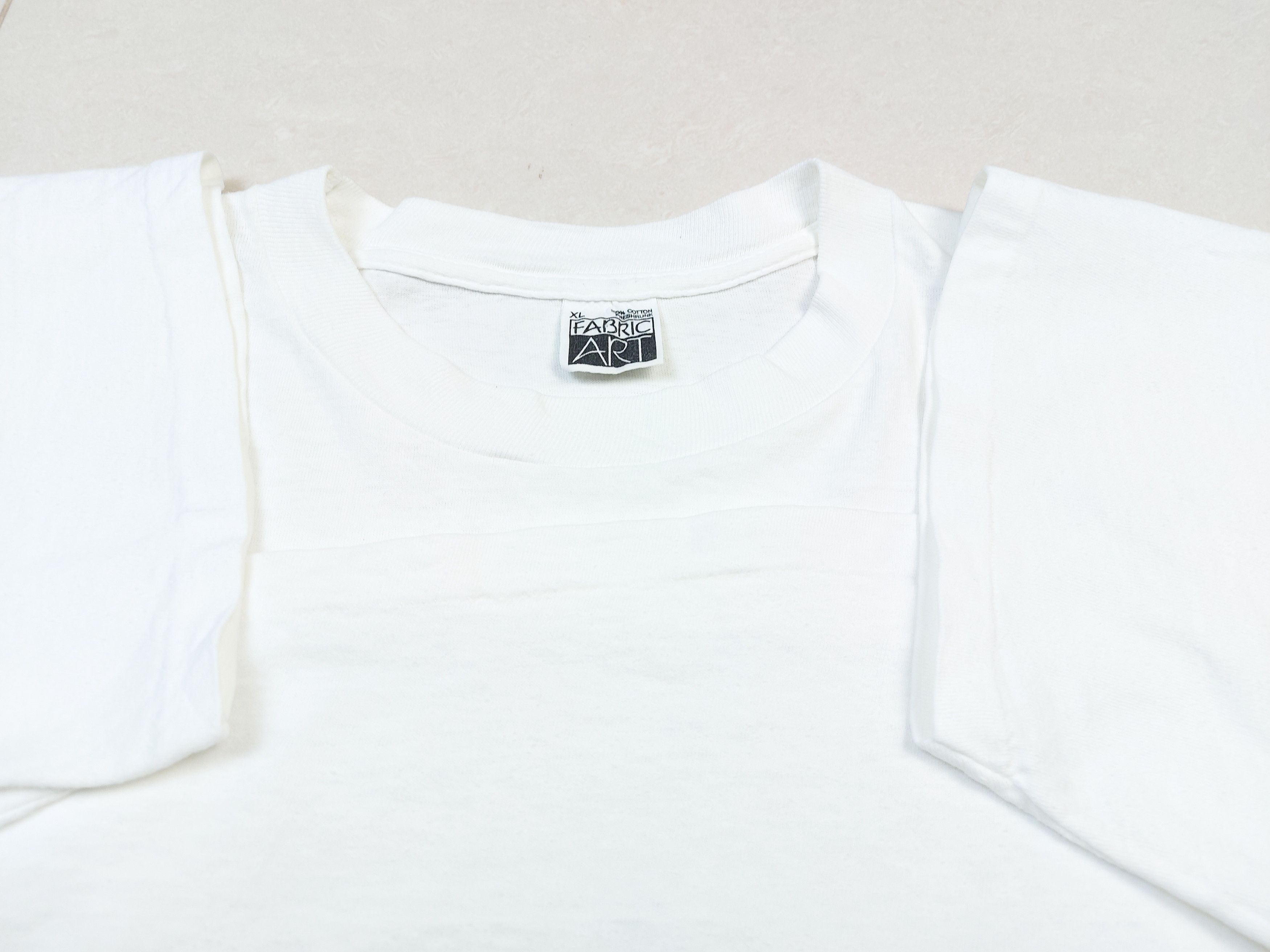 Vintage VTG 90s Fabric Art Print New York City Life Single-Stitch T Size US XL / EU 56 / 4 - 7 Thumbnail