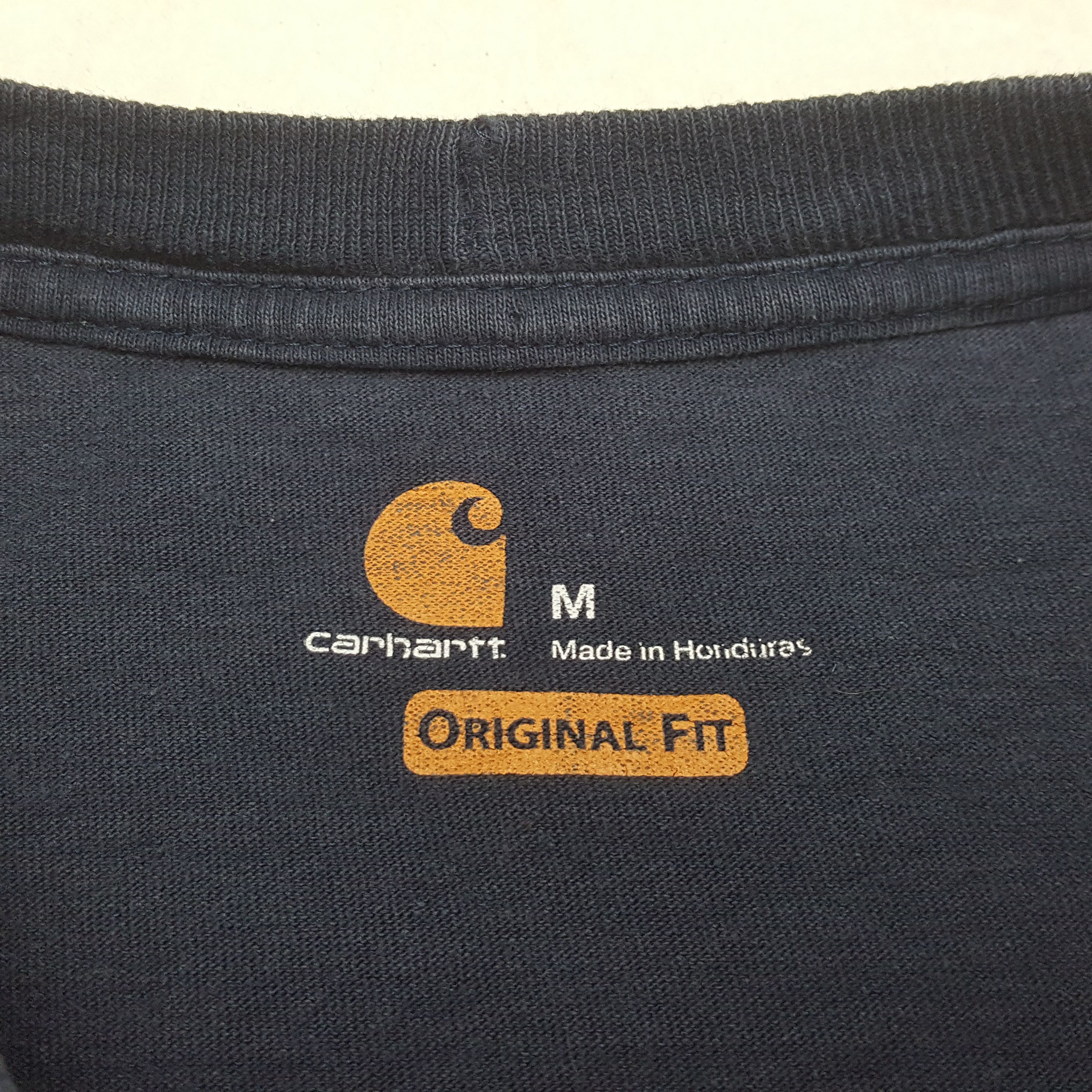 Carhartt Carhartt Logo Pocket Design Tshirt RR25 Size US XL / EU 56 / 4 - 4 Thumbnail