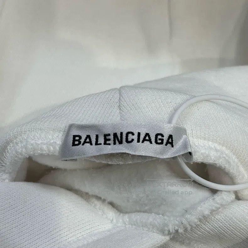 Balenciaga Balenciaga Food Agency Printed Hoodie with Fleece Lining Size US XS / EU 42 / 0 - 3 Thumbnail