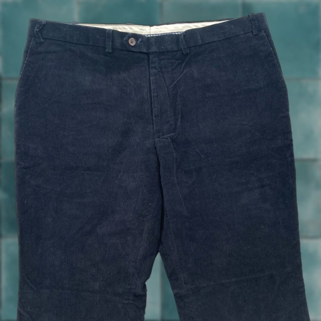 Ralph Lauren Lauren Ralph Lauren Corduroy Pants Mens 38x29 Blue Straight Leg Preppy Casual Pants Size US 38 / EU 54 - 1 Thumbnail
