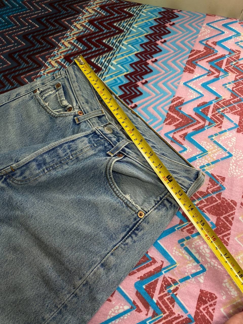 Levi's vintage Distressed Wash Denim Jeans pants Levi's 501 Y2K w28 Size US 28 / EU 44 - 16 Thumbnail