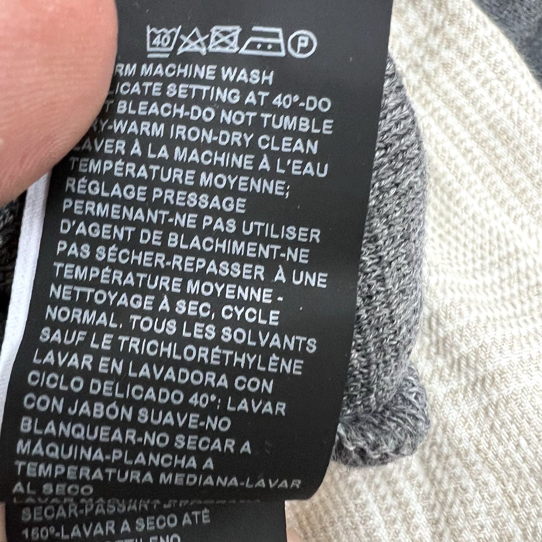 Paul & Shark Yachting Wool Blend Pullover Sweater Mens 4XL Gray Italy Wool  Crew Neck Knit