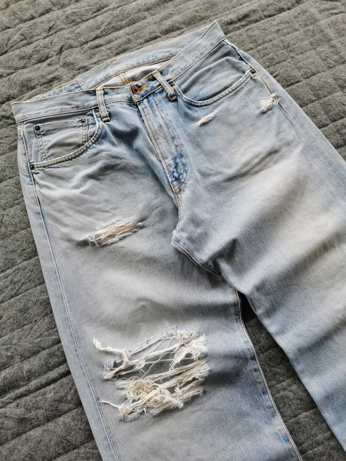 Edwin Edwin Selvedge Denim Jeans Grunge Size US 32 / EU 48 - 11 Thumbnail