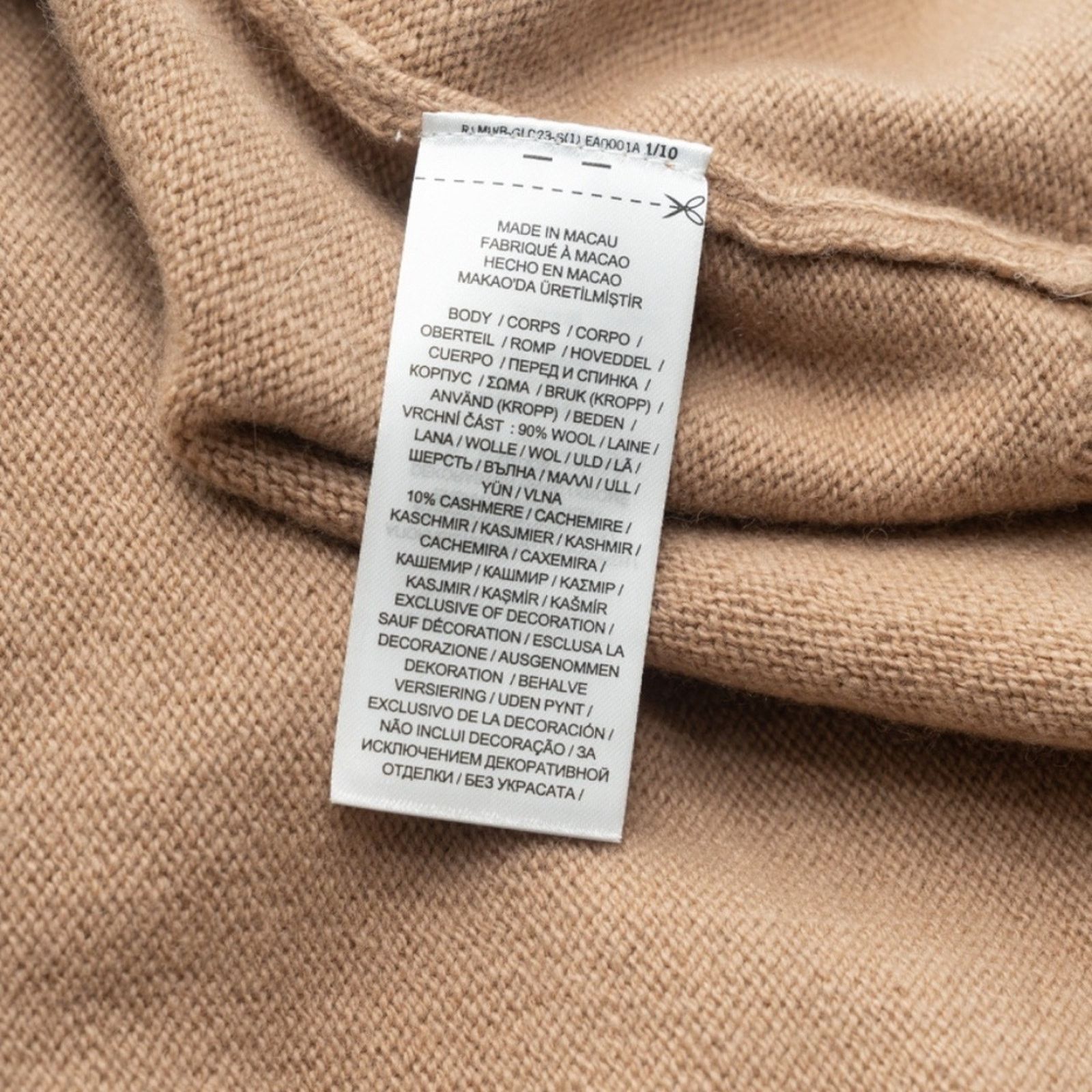 Lauren Ralph Lauren Lauren Ralph Lauren. Faux-Leather-Trim Wool-Cashmere Dress. Size XXL / US 16-18 / IT 52-54 - 11 Thumbnail