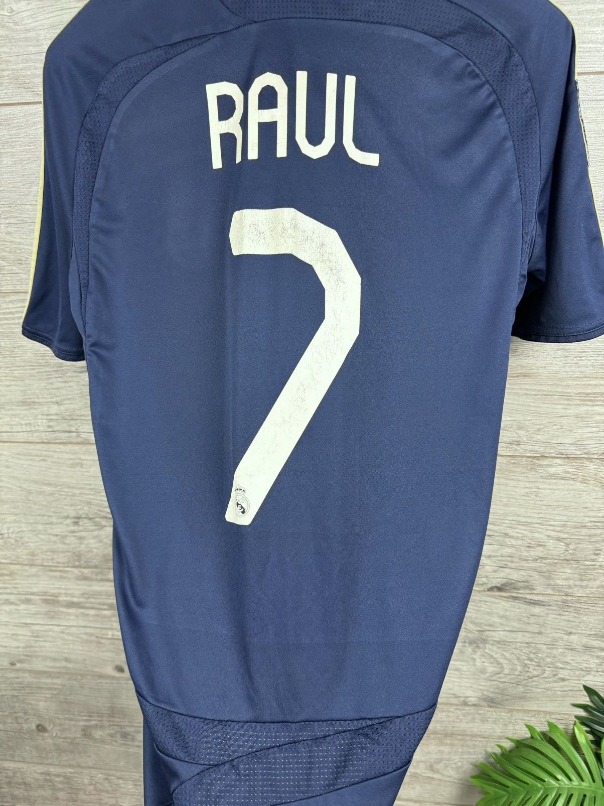 Adidas × Vintage Adidas Real Madrid 2007 Raul Away Saturdays Soccer jersey Size US S / EU 44-46 / 1 - 17 Thumbnail