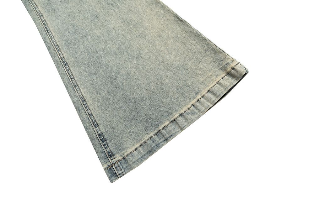 Japanese Brand Streetwear wrinkle bootcut stretch jeans Size US 26 / EU 42 - 8 Thumbnail