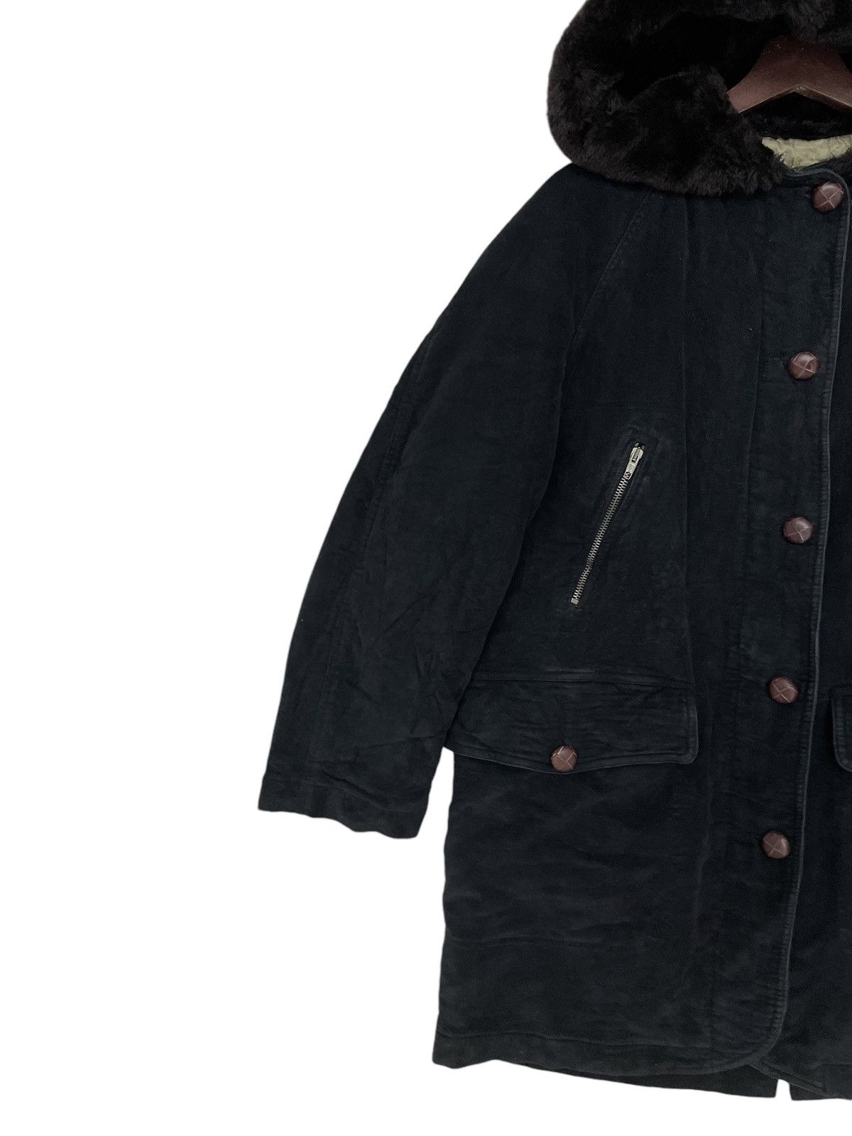 Iceberg × Vintage Vintage Brand Iceberg Embroidered Logo Fur Parkas 1990s Size US M / EU 48-50 / 2 - 5 Thumbnail
