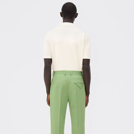 Bottega Veneta o1loc1c0424 682341 Polo in White Size US M / EU 48-50 / 2 - 3 Thumbnail