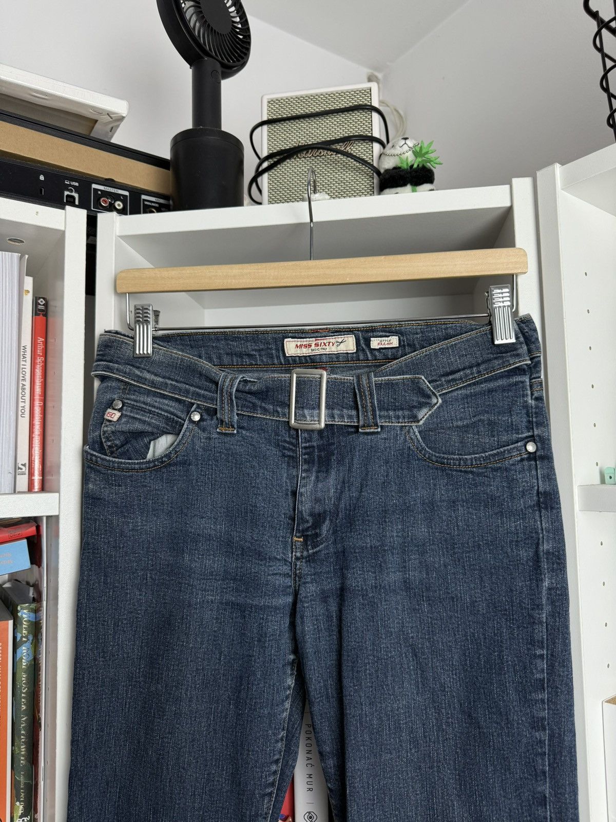 Miss Sixty × Vintage Vintage y2k Miss Sixty Bell bottom wide leg denim pants 29 Size 29" - 3 Thumbnail