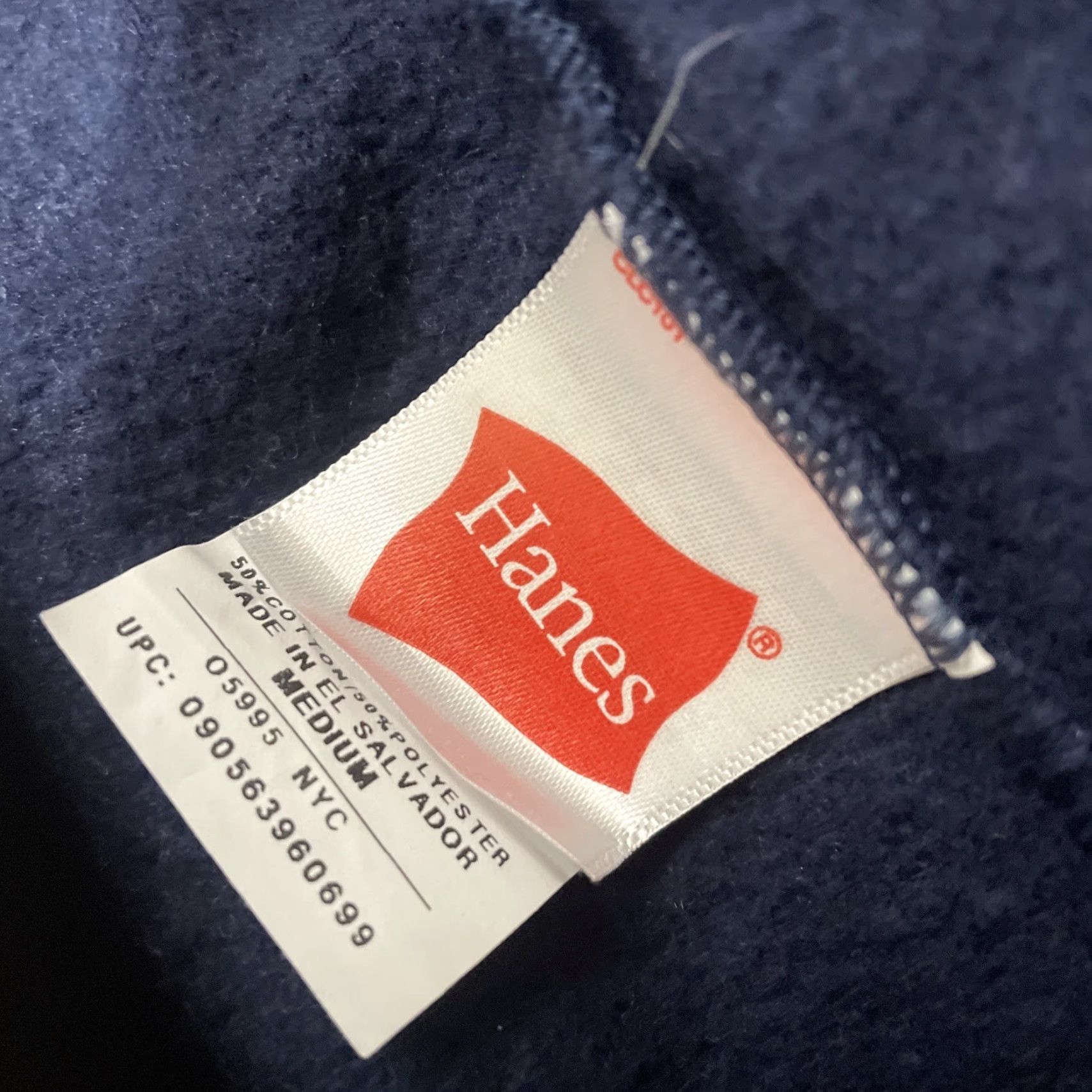 Hanes VINTAGE Hanes Sweatpants Men L Blue Joggers 90s Sports Casual Comfort Size US 33 - 6 Thumbnail