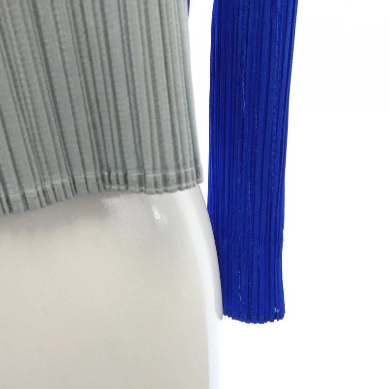 Issey Miyake Issey Miyake Multicolored pleated cardigan Size L / US 10 / IT 46 - 4 Thumbnail