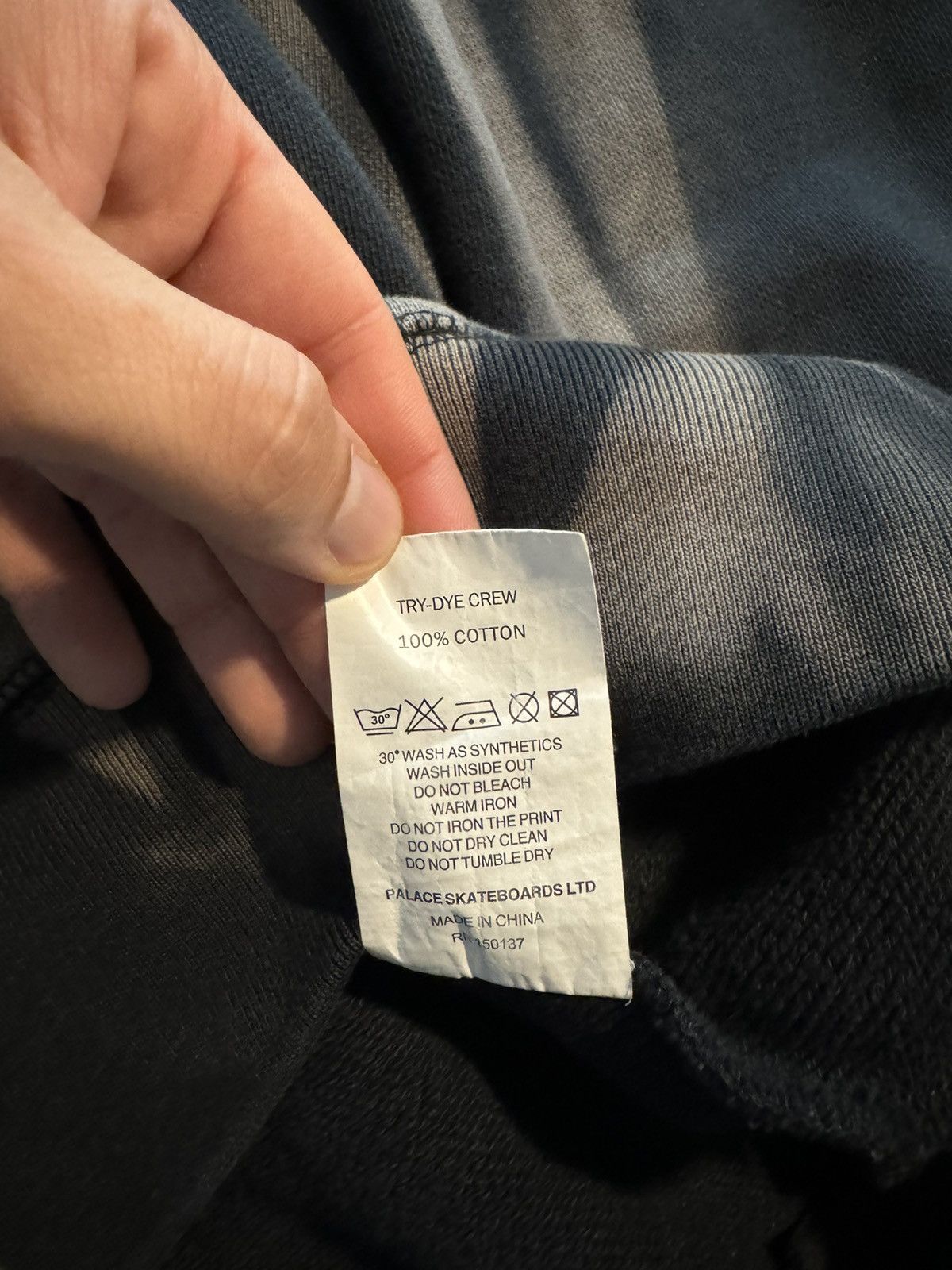 Palace Palace Try-Dye Crew Size Medium- Multi Size US M / EU 48-50 / 2 - 5 Thumbnail