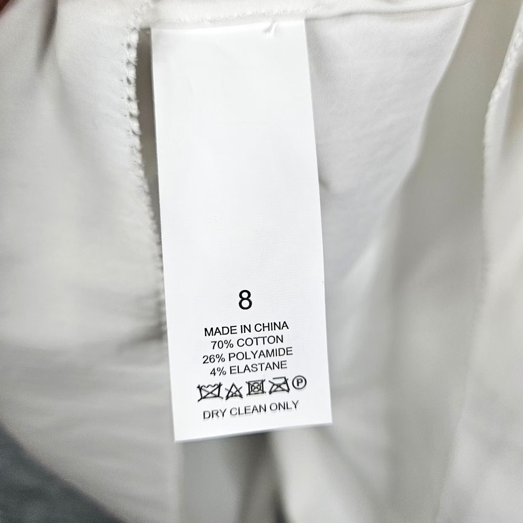 Vintage kate spade new york Women's Freshwhite Poplin Square Neck Blouse Size 8 NWT Size M / US 6-8 / IT 42-44 - 6 Thumbnail