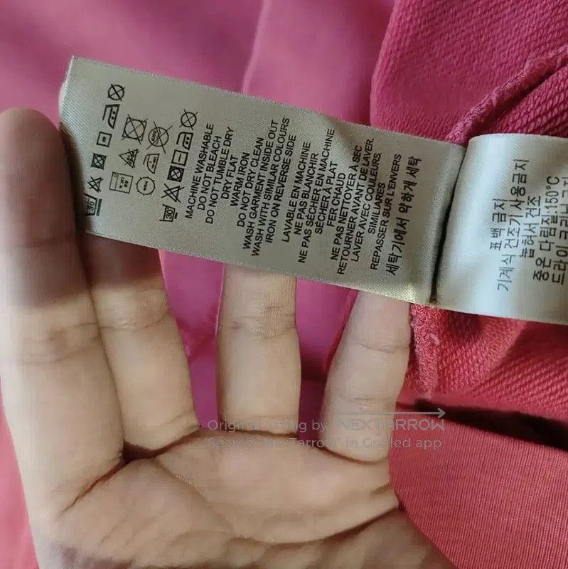 Burberry Burberry Deep Pink Cotton Women's Sweatshirt. Size S / US 4 / IT 40 - 5 Thumbnail