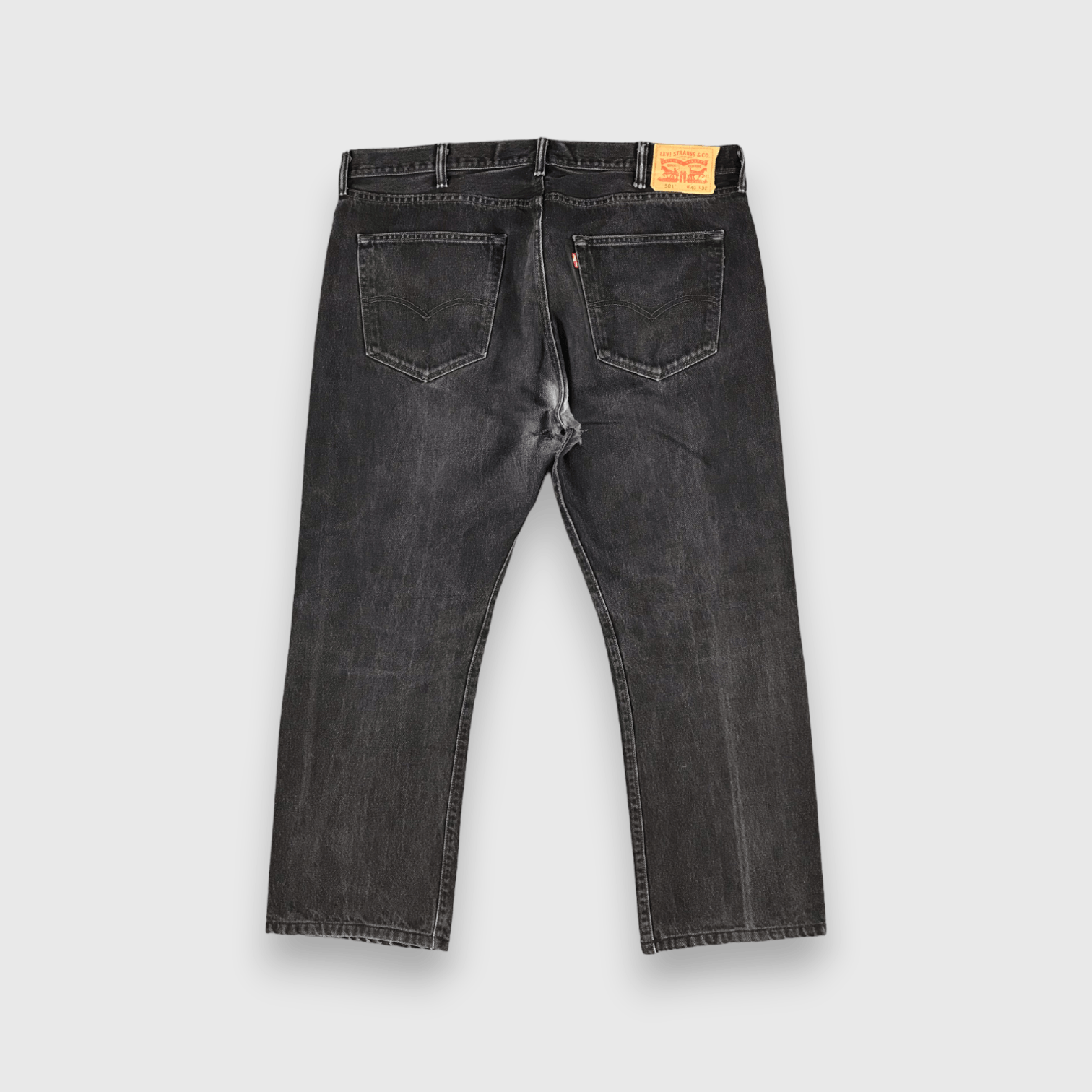Levi's Vintage Distress Levis 501 Jeans-J1406 Size US 42 / EU 58 - 2 Thumbnail