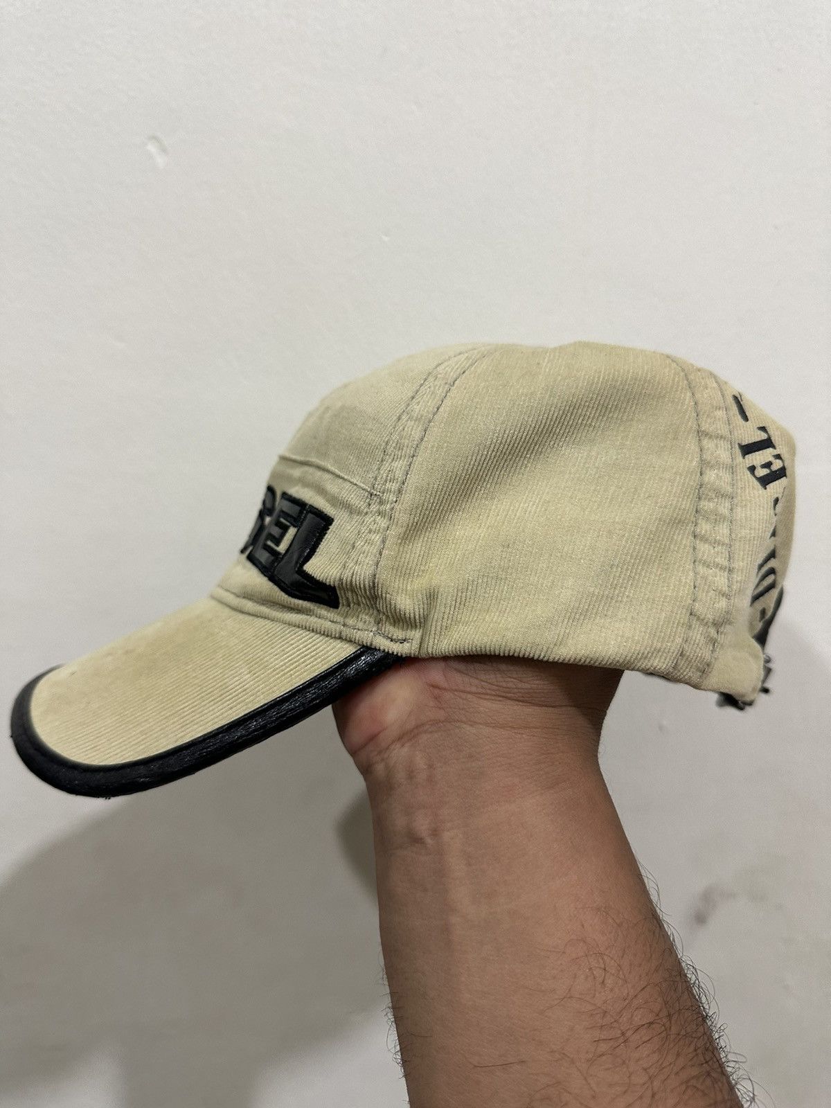 Diesel RARE VTG DIESEL Overprinted Designer Hat Size ONE SIZE - 4 Thumbnail