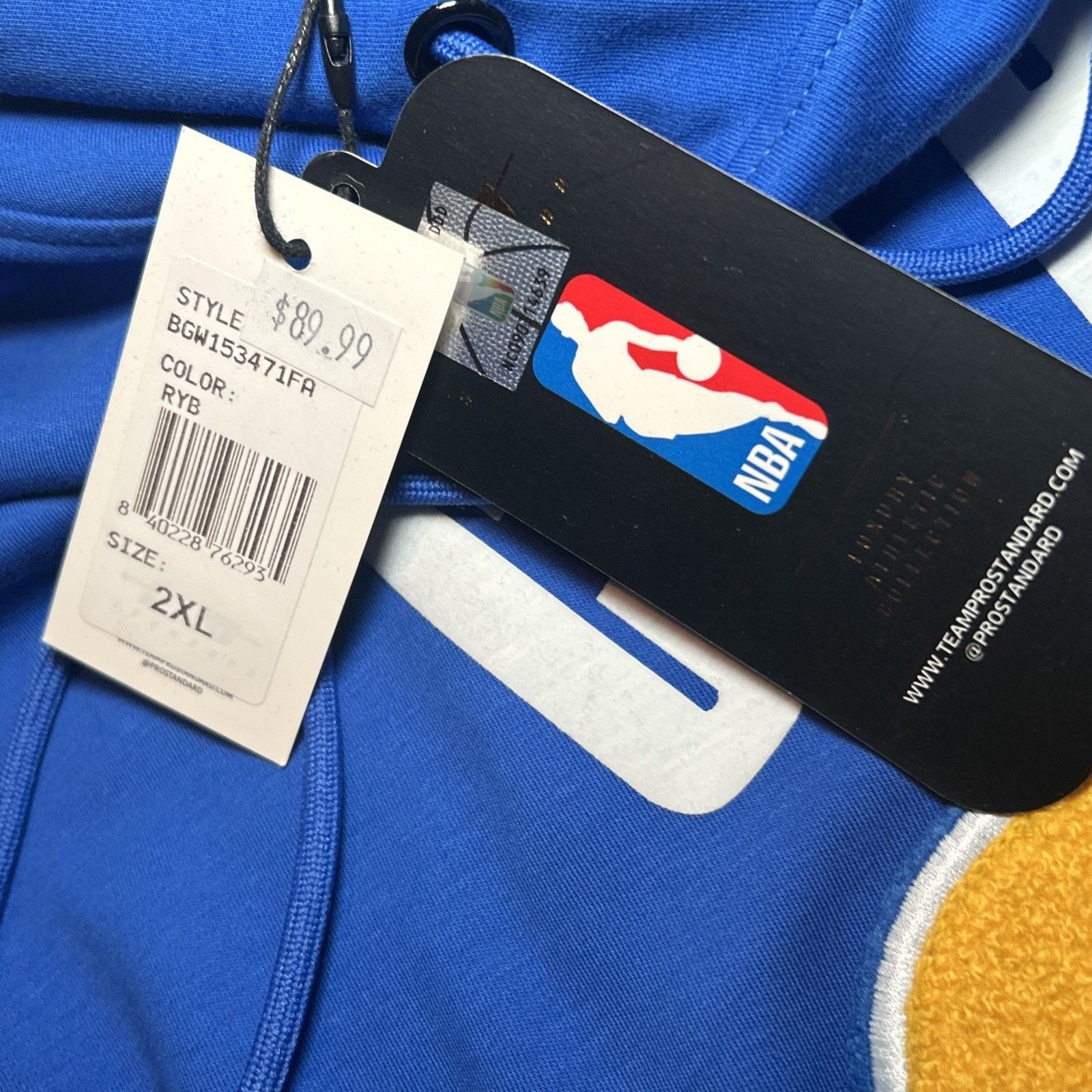 Pro Standard Steph Curry Warriors Pro Standard Hoodie 2XL NBA Size US XXL / EU 58 / 5 - 7 Thumbnail