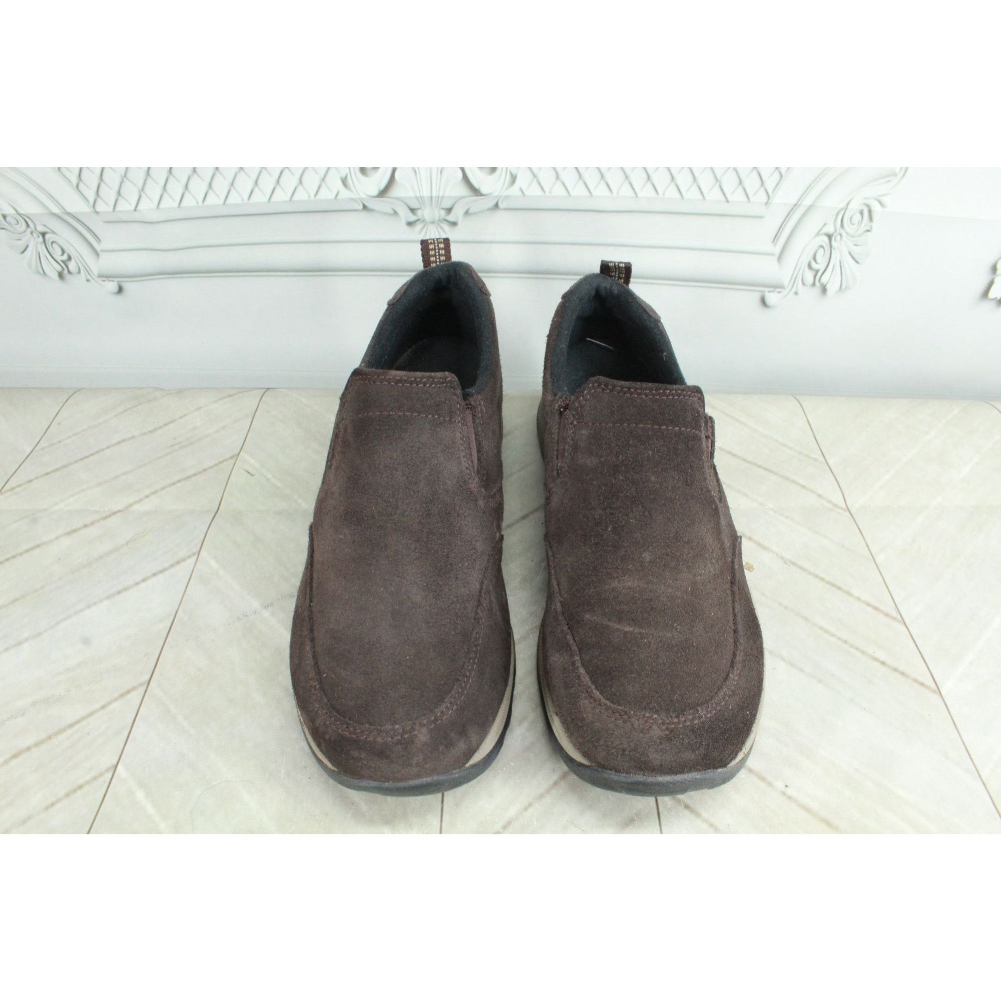 L.L. Bean LL Bean Brown Suede Slip On Comfort Moccasin Loafers Size US 9 / IT 39 - 5 Thumbnail