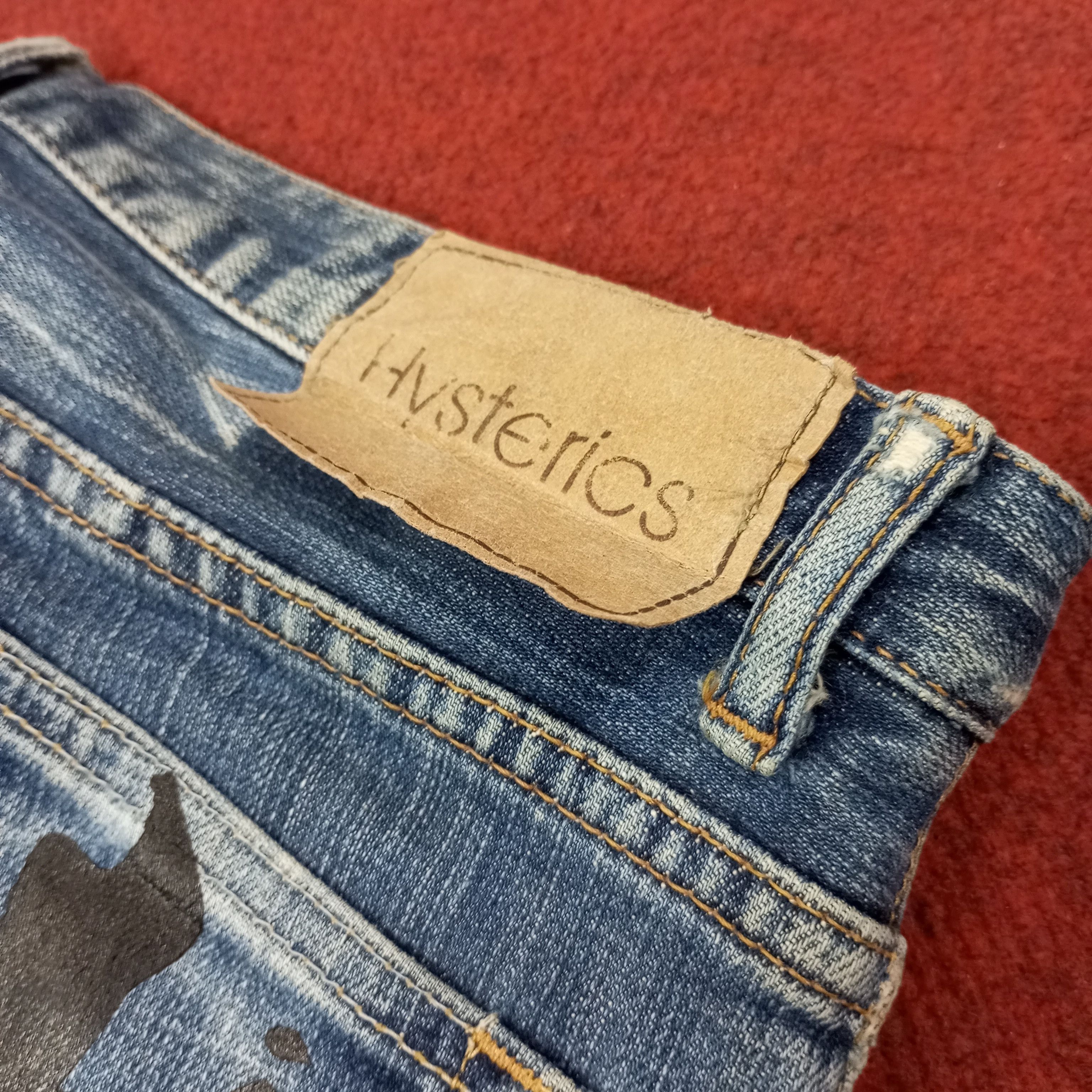 Hysteric Glamour Vintage Hysteric Glamour Japanese Brand Custom Jeans c244n26 Size 30" / US 8 / IT 44 - 14 Thumbnail