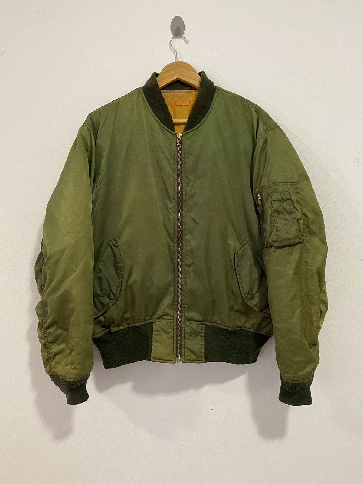 Vintage Military Type Ma-1 Bomber Jacket