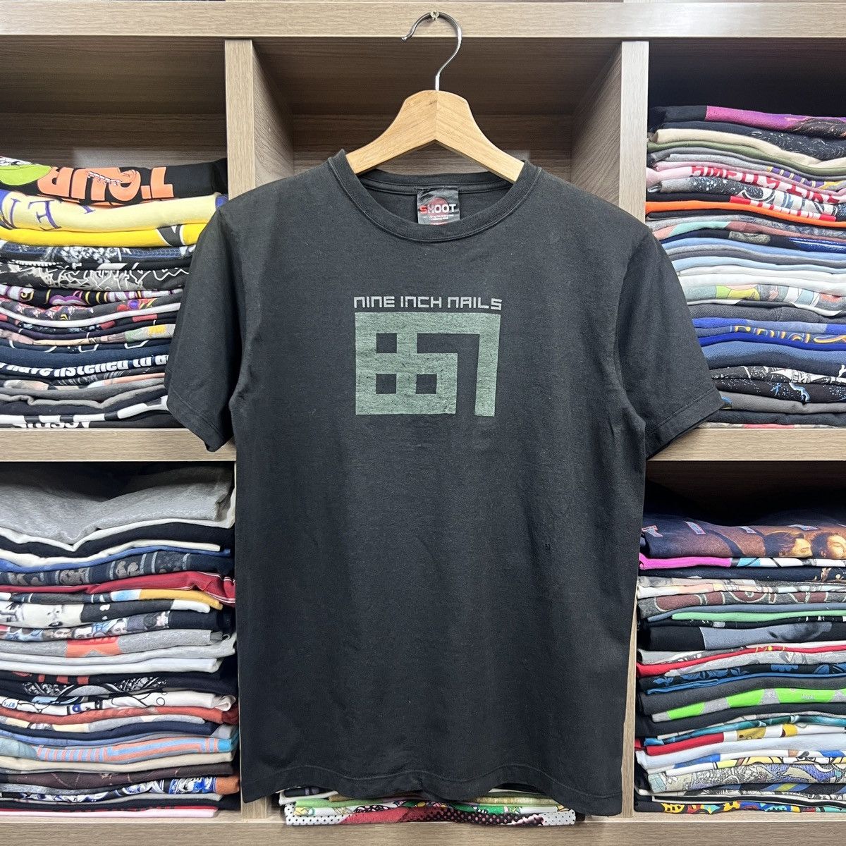 Band Tees × Vintage VTG NINE INCH NAILS WAVE GOODBYE Size US S / EU 44-46 / 1 - 1 Thumbnail