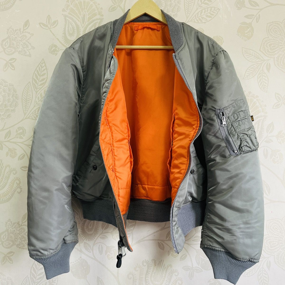 Alpha Industries Vintage Avirex Alpha Industries Reversible Bomber Jacket Size US L / EU 52-54 / 3 - 15 Thumbnail