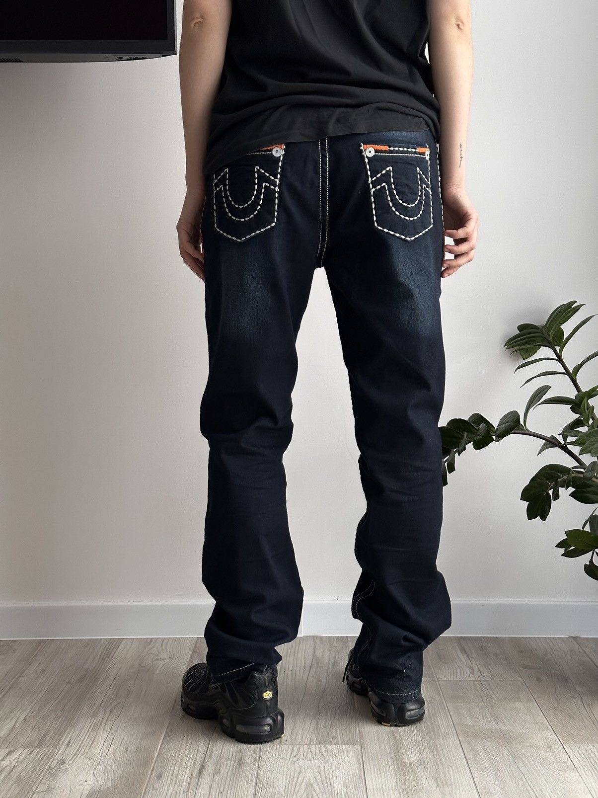 True Religion × Vintage True Religion Slim Denim Jeans Size 33" - 1 Thumbnail