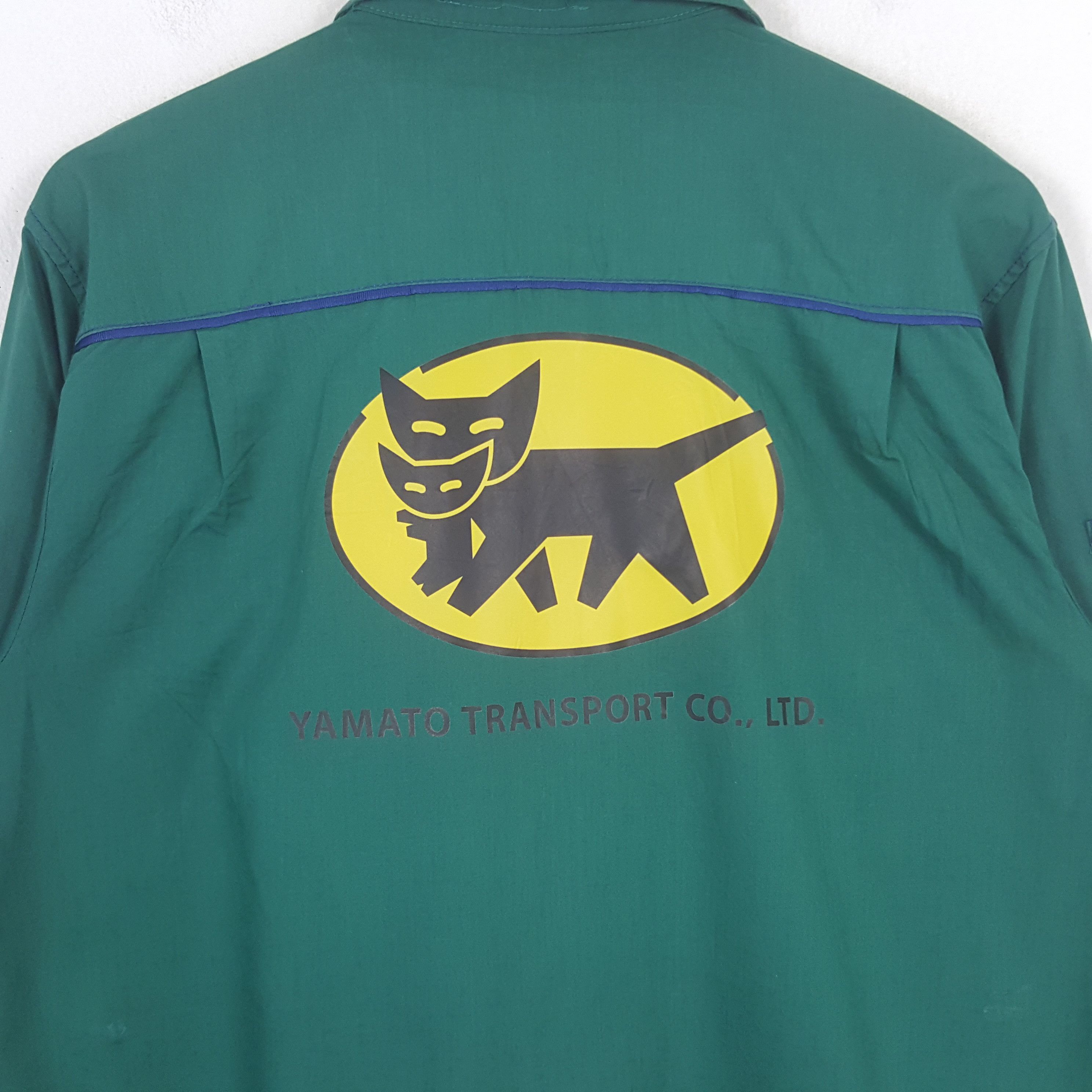 Japanese Brand × Vintage Vintage Yamato Transport Japanese Brand Staff Jacket C286N26 Size US M / EU 48-50 / 2 - 2 Thumbnail