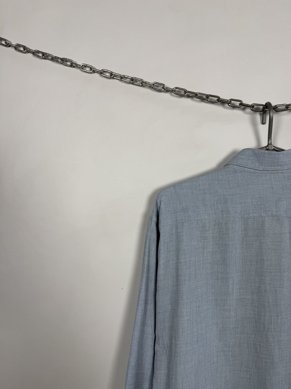 Other BRULI Swiss Made Long Sleeve Shirt Button Up Cotton / Wool Size US XL / EU 56 / 4 - 11 Thumbnail