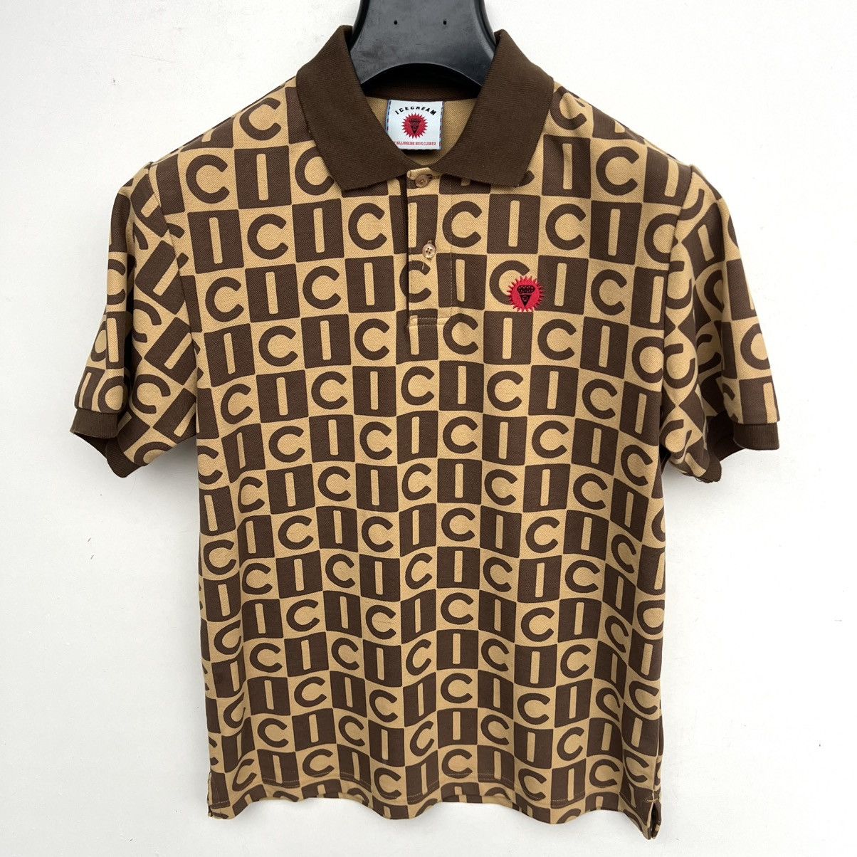 Icecream ICECREAM Checkerboard Polo Shirt Size US S / EU 44-46 / 1 - 1 Thumbnail