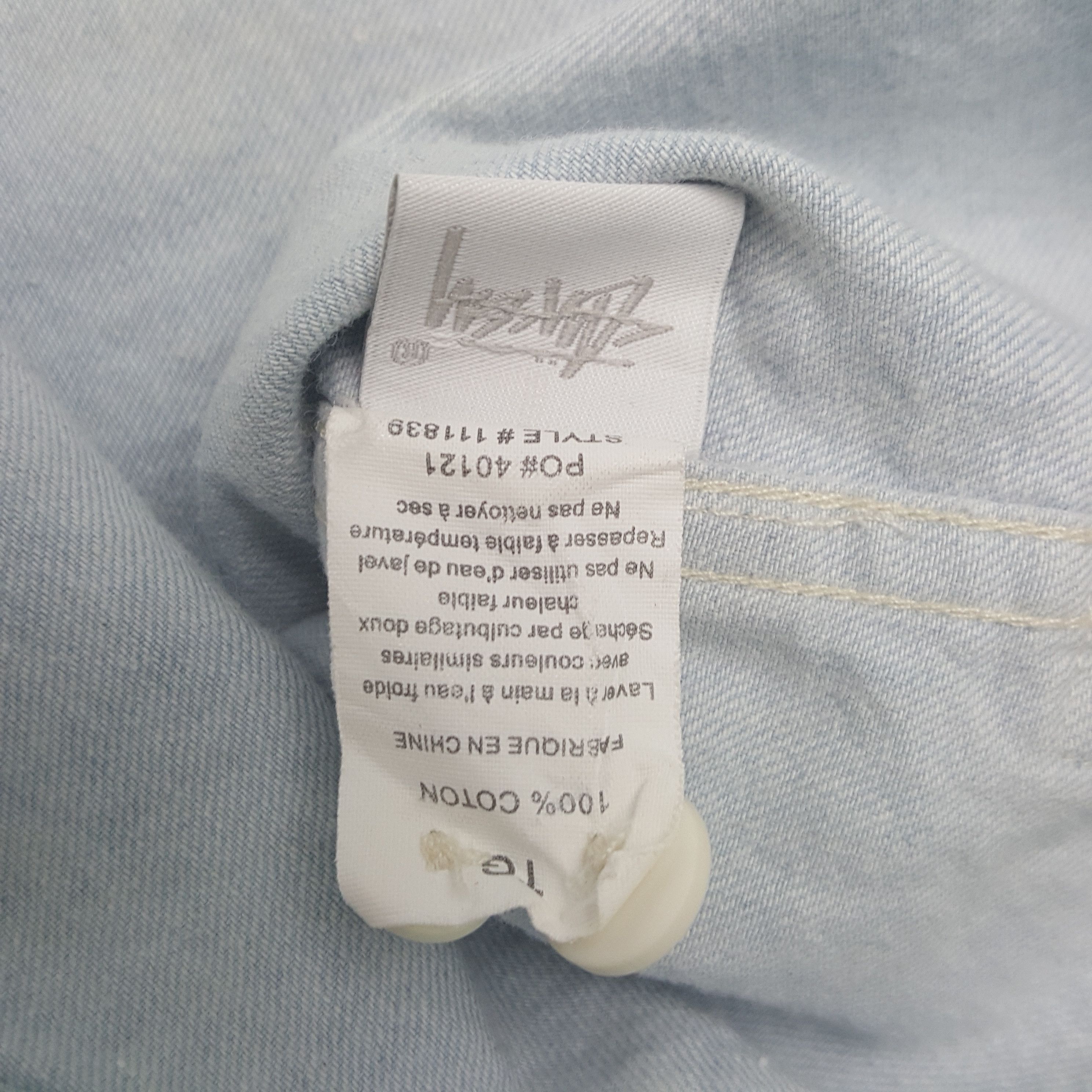 Stussy × Vintage Vintage Stussy American Streetwear Shirt Button Up C285N36 Size US XL / EU 56 / 4 - 8 Thumbnail