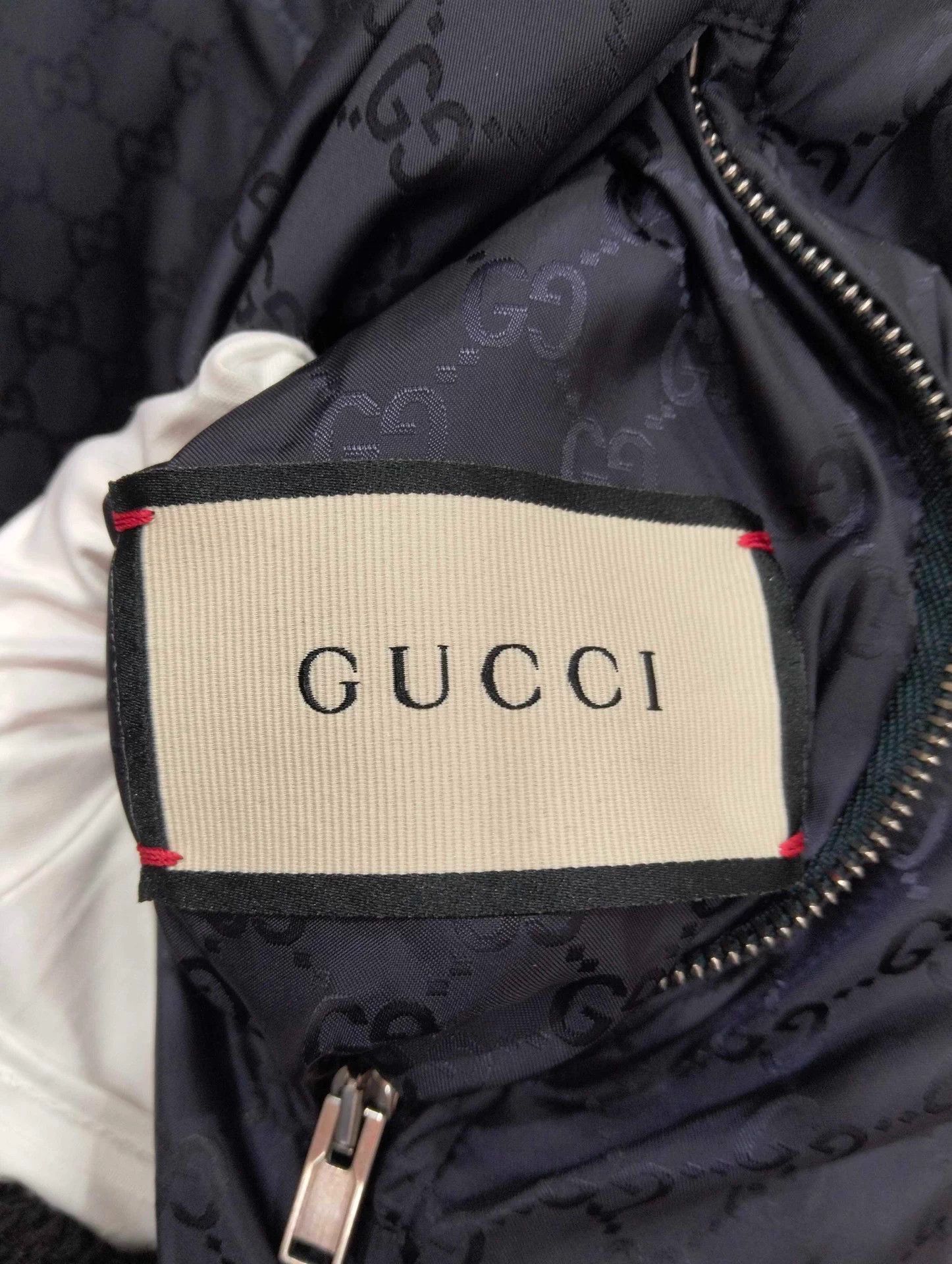 Gucci Gucci Red/Blue All Over Print Double Sided Jacket 54 Size US L / EU 52-54 / 3 - 5 Thumbnail