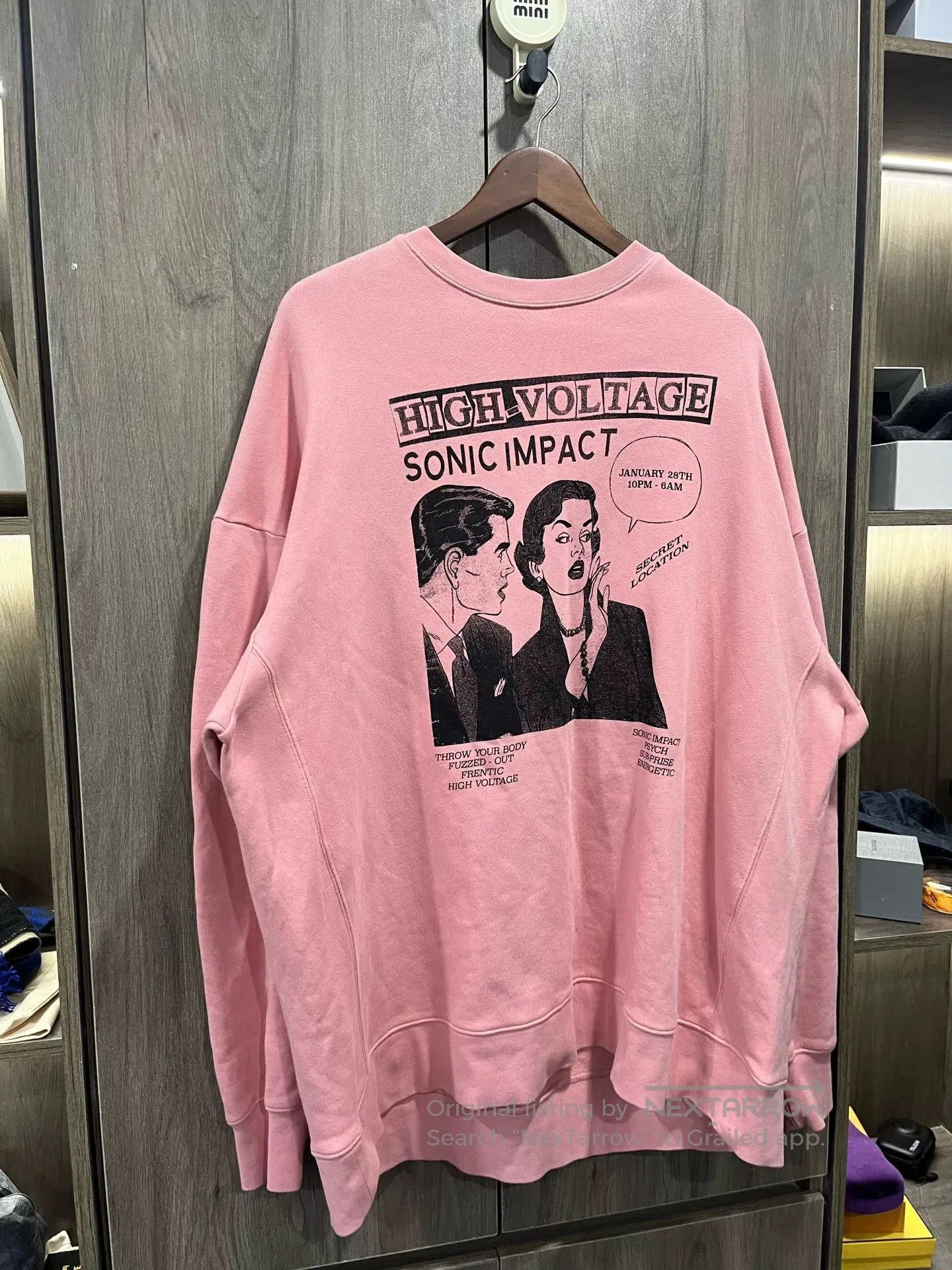 Alexander McQueen Alexander McQueen Pink Sweatshirt. Size M / US 6-8 / IT 42-44 - 3 Thumbnail
