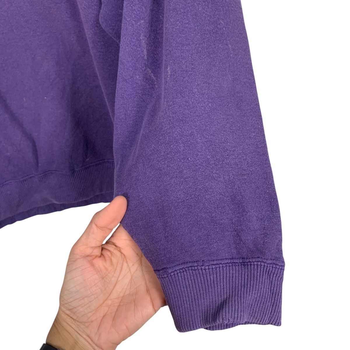 Japanese Brand Polo De Pier Alexandre Big Logo Purple Sweatshirt Size US L / EU 52-54 / 3 - 9 Thumbnail