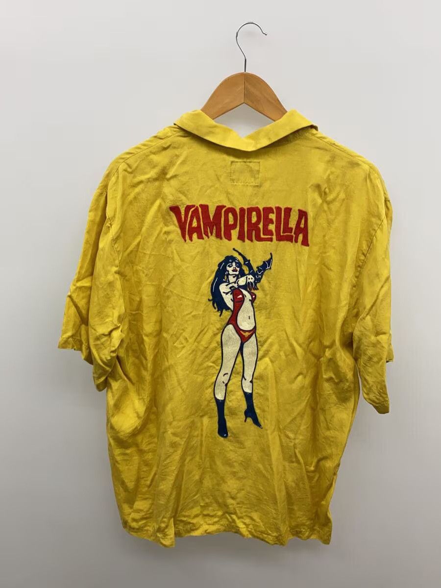 Hysteric Glamour Hysteric Glamour Rayon Short-Sleeved Shirt Yellow Size US XL / EU 56 / 4 - 2 Thumbnail