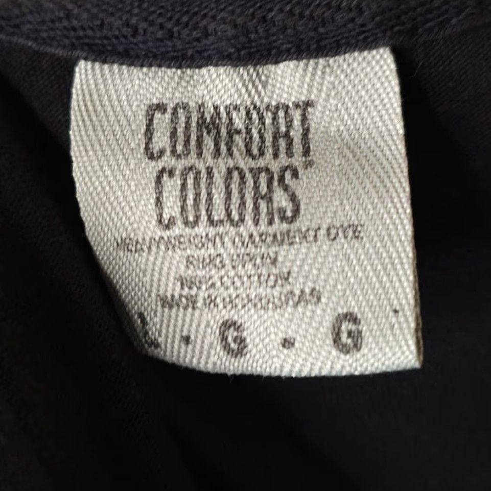 Comfort Colors Poisoned Gift T Shirt Mens Large Black Rise And Collapse Hardcore Band Size US L / EU 52-54 / 3 - 6 Thumbnail