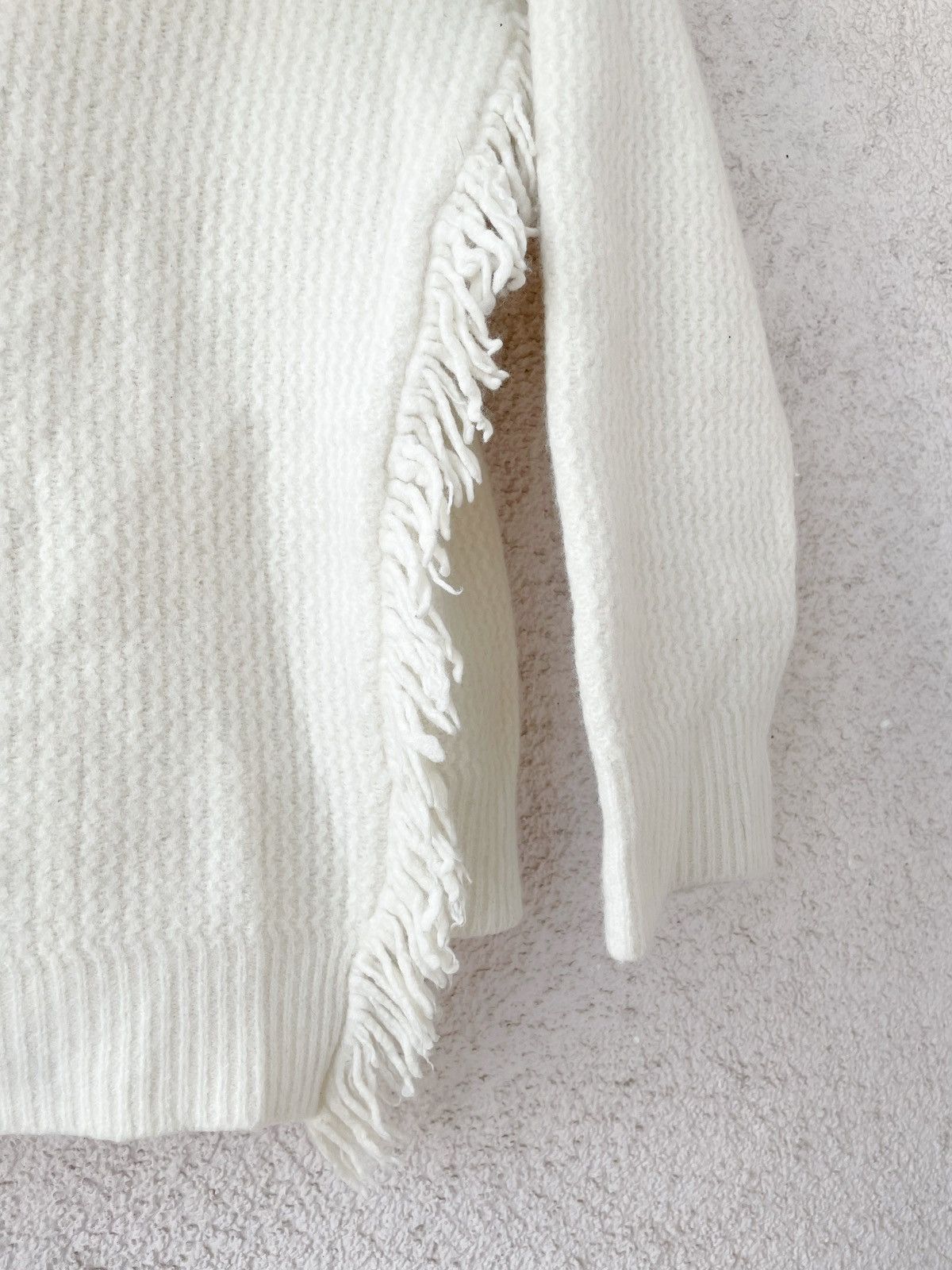 Stella McCartney Stella McCartney Women White Sweater Made In Italy Size 40/L Size L / US 10 / IT 46 - 4 Thumbnail