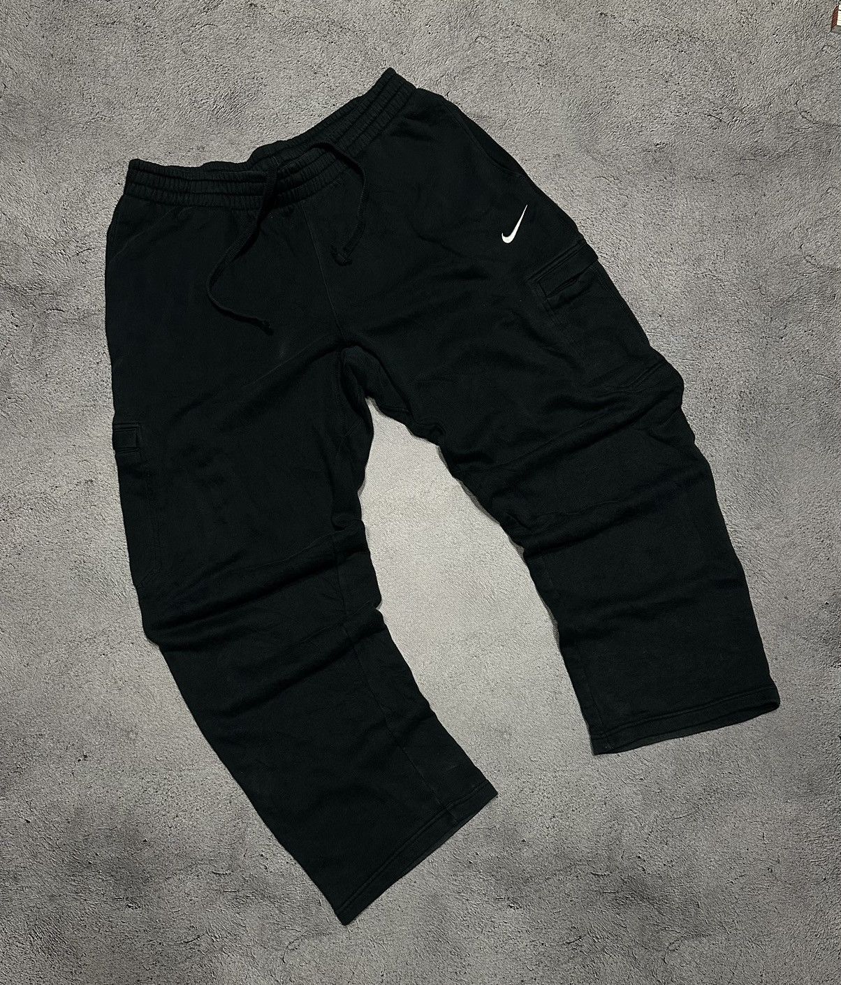 Nike × Vintage 🐜 Nike Vintage Cargo Sweatpants Size US 38 / EU 54 - 1 Thumbnail