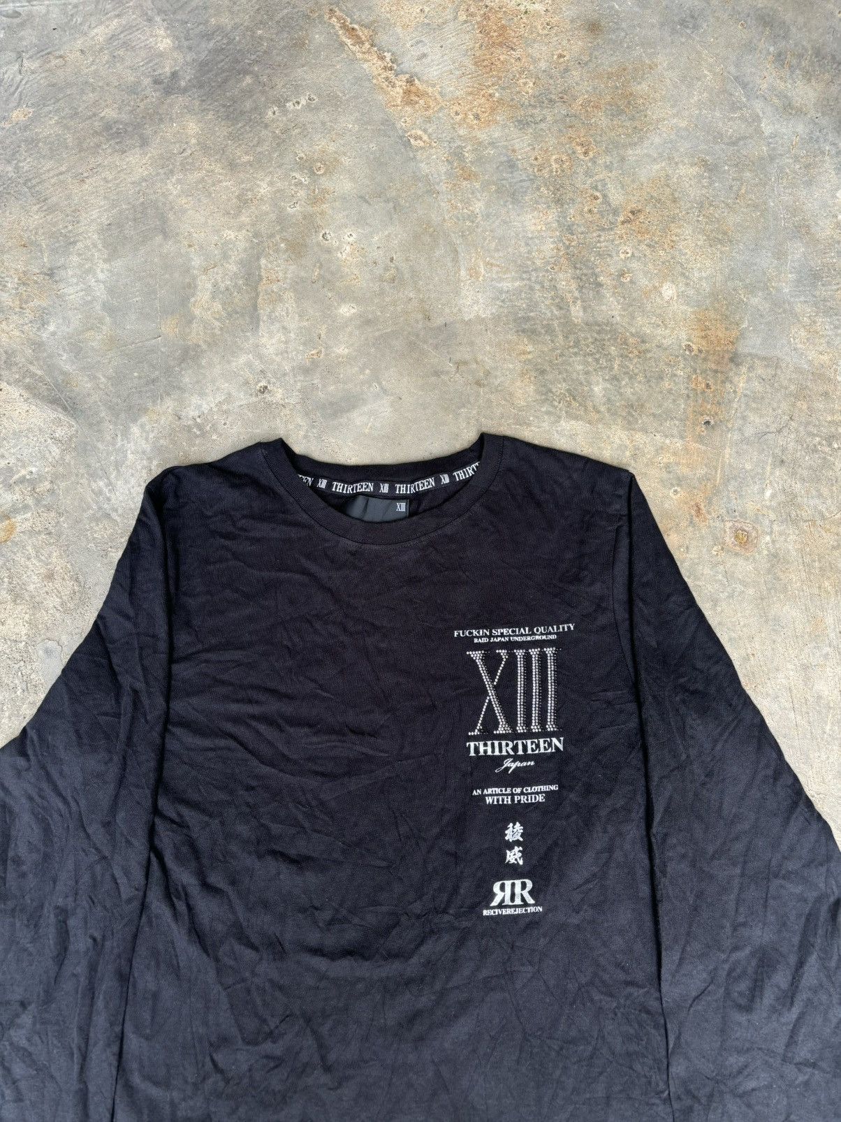 Other Y2k Thirteen Japan Xlll Longsleeve Size US M / EU 48-50 / 2 - 6 Thumbnail