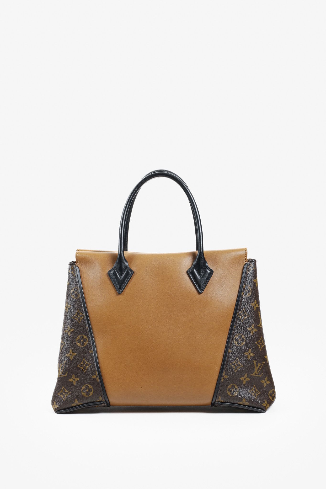 Louis Vuitton Louis Vuitton 2014 Tote W PM Brown Leather Monogram Size ONE SIZE - 4 Thumbnail