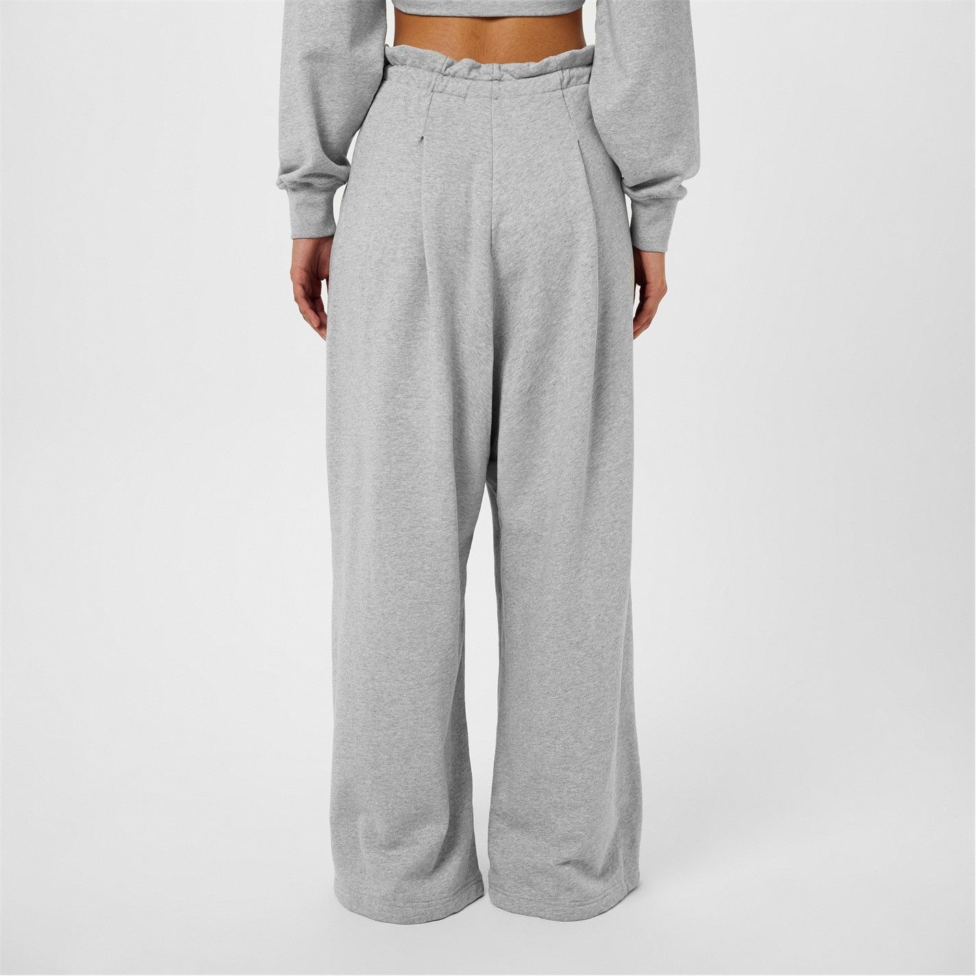 Palm Angels o1g2r1mq0325 Logo Wide Leg Jogging Sweatpant in Grey Size 29" - 5 Thumbnail