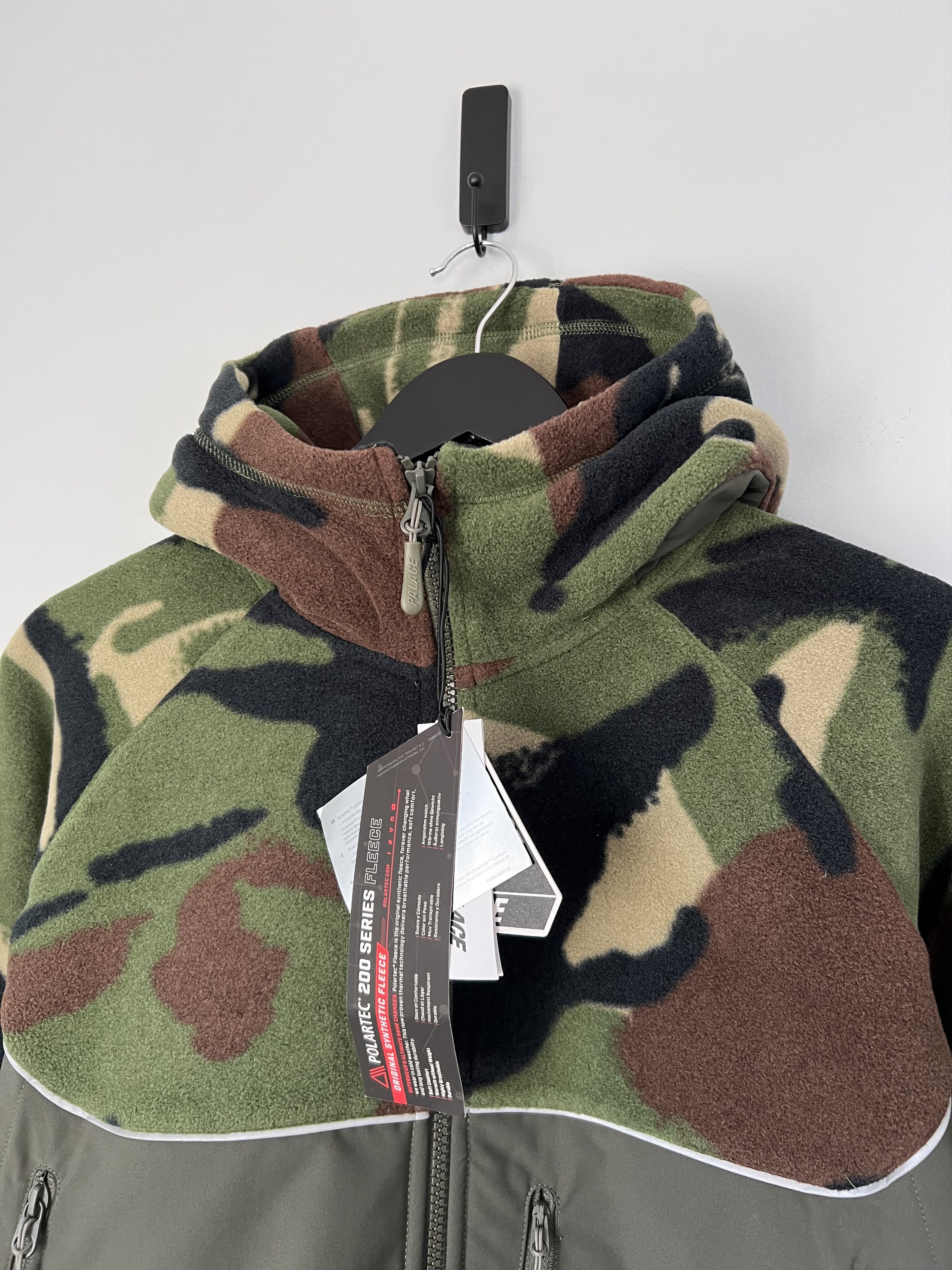 Palace Palace Polartec Fleece 3M Hooded Jacket in Camo Size US M / EU 48-50 / 2 - 2 Thumbnail