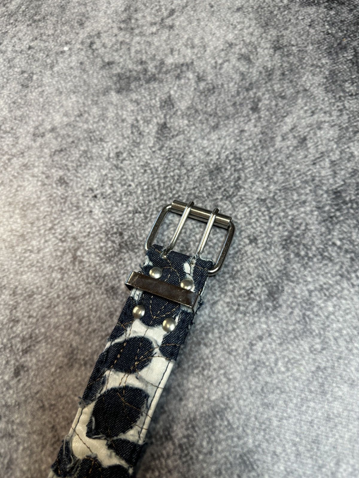 Designer Y2K Vintage Cotton Distressed Belts USA Alt Style Rare Size ONE SIZE - 3 Thumbnail