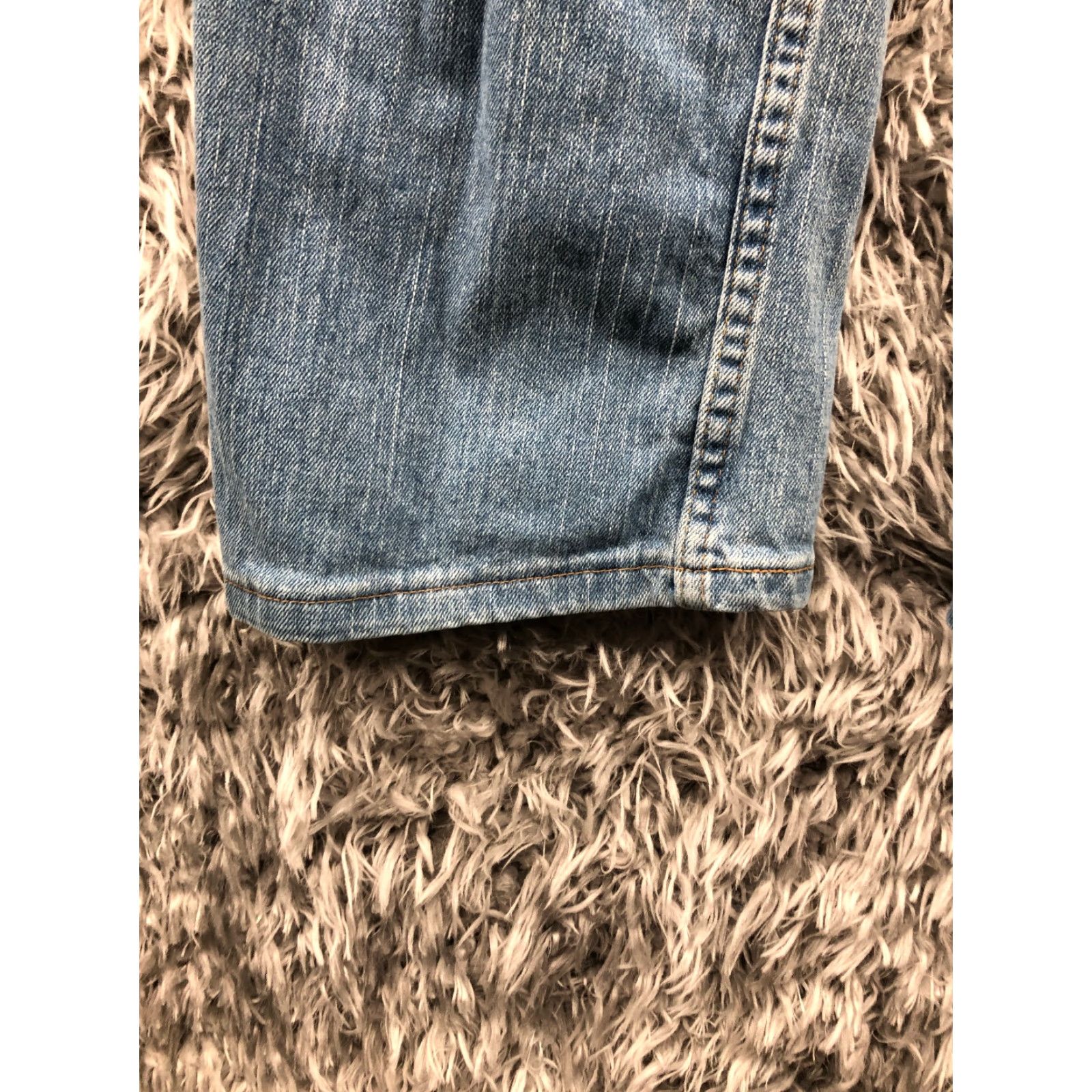 Vintage Riders Jeans Size 12 Womens Mid Rise Dark Wash Blue Denim Straight - Brand Riders - 5-Pocket - Dark Denim - Womens - Jeans Size 34" / US 12 / IT 48 - 7 Thumbnail